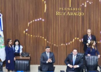 Em tom de despedida,  Wilson Lima  discursou pela última vez, na Aleam