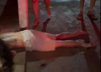 GRAVE – Fratura duas pernas durante furto de fiação