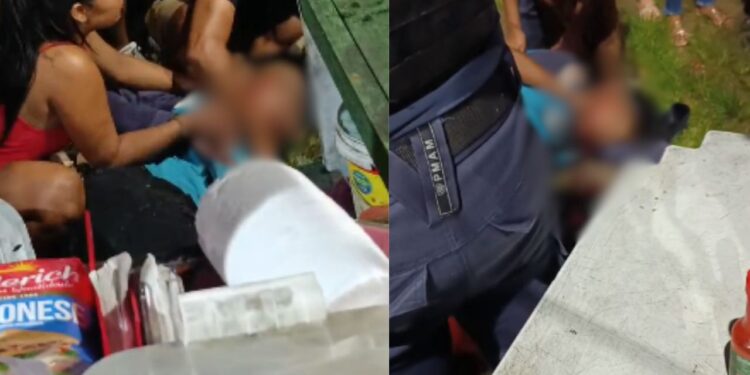 Vídeo forte mostra jovem agonizando após ser baleado em Tabatinga