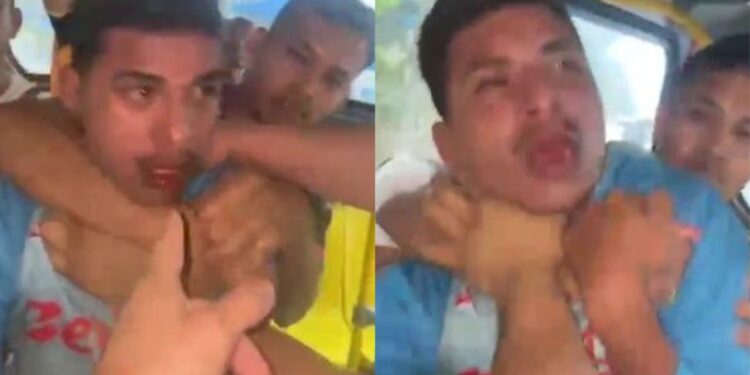 “Mata, mata”: Bandido tenta assaltar linha 610, mas se lasca nas mãos dos passageiros; veja o vídeo