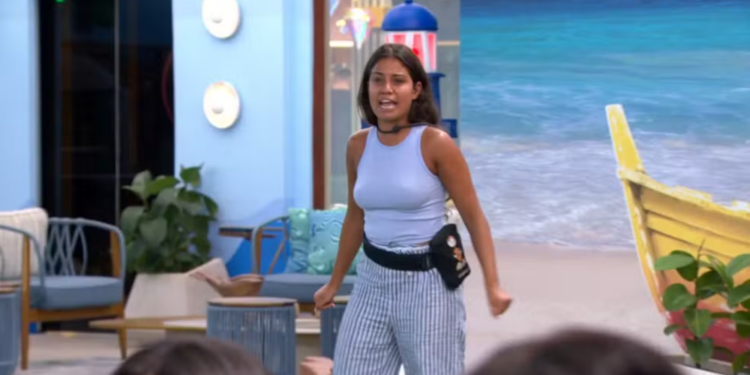 Gabriela joga pulseira do VIP no chão e grita com aliados