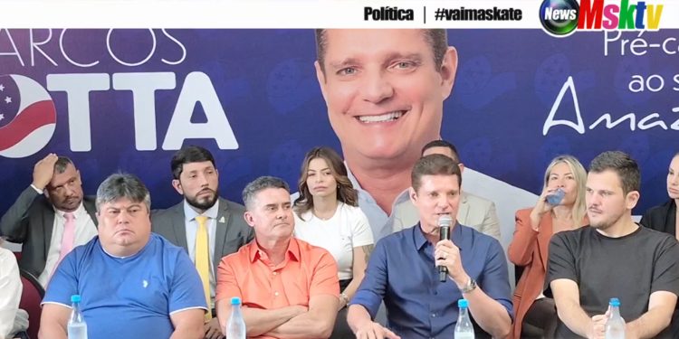 NO DIA DO ANIVERSÁRIO – Marcos Rotta se lança ao Senado