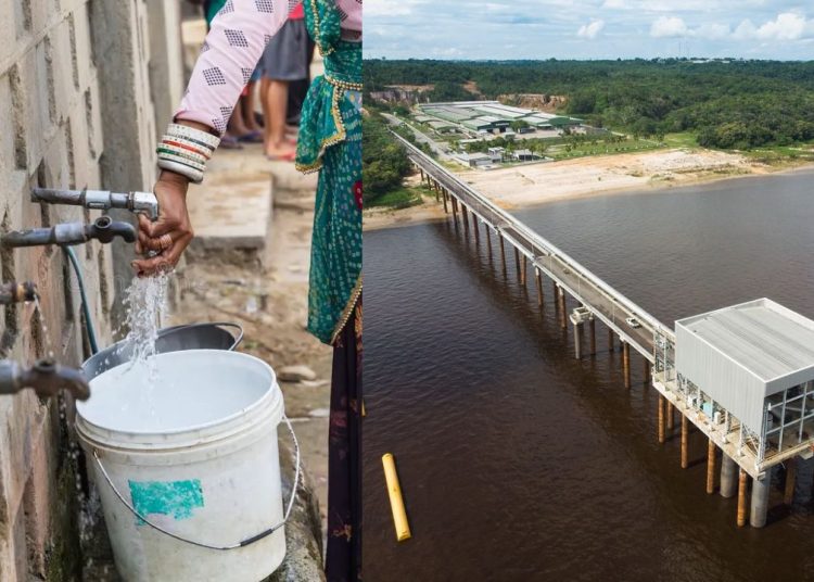 Prepare o balde: Abastecimento de água pode falhar em bairros das zonas leste e norte de Manaus