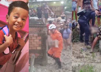 Vídeo: Durante chuva, garotinho é arrastado por igarapé e morre no Jorge Teixeira