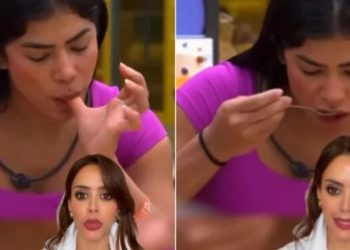 “Primitiva”: influenciadora critica Marciele por comer com as mãos; vídeo