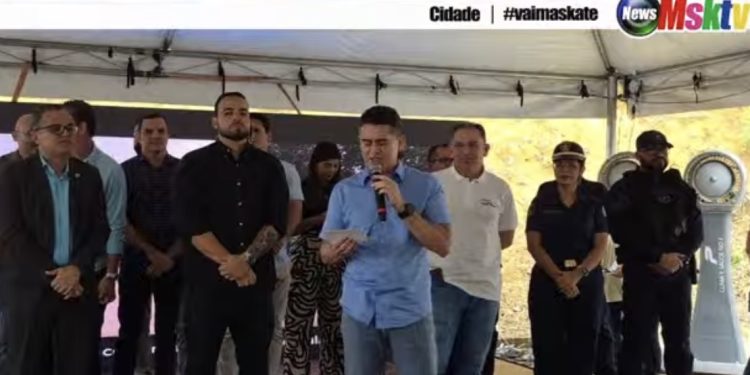 Lançamento da pedra fundamental do projeto Academia de Polícia Municipal da Amazônia