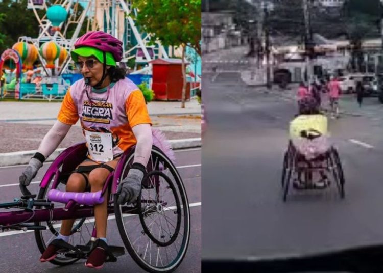 Paratleta atropelada por bêbado em Manaus recebe alta após fraturar clavícula