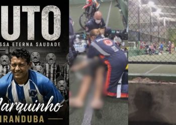 'Marquinhos Iranduba' sofre parada cardíaca e morre durante partida de futebol em Manaus