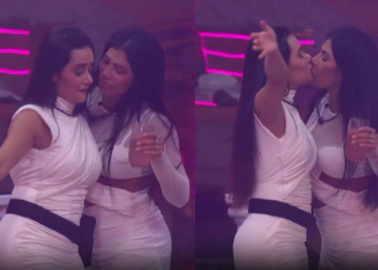 Vídeo: Jordana e Marciele se beijam durante festa do BBB 26