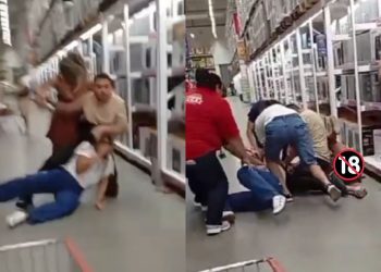 Vídeo: Por causa de ‘macho’, mulheres saem na porrada em supermercado na Torquato