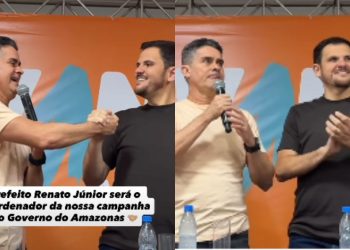 Renato Júnior é anunciado como coordenador da campanha de David Almeida ao Governo do Amazonas