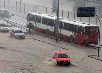 INMET prevê muita chuva até quinta-feira