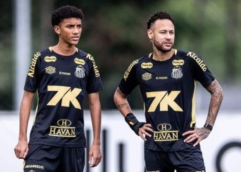 Robinho Jr. notifica Santos e acusa Neymar de agressão em treino