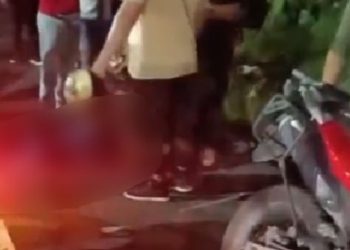 Em alta velocidade, picape atropela motociclista e foge sem prestar socorro na Camapuã