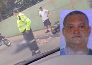 Vigilante morre esmagado após acidente com carreta na avenida Rodrigo Otávio