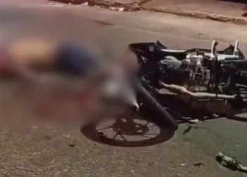 Colisão de frente  deixa motociclista morto