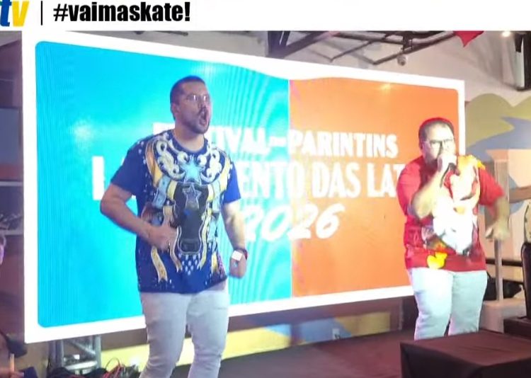 Lançamento das latinhas da Brahma para o Festival de Parintins 2026