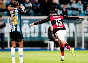 Flamengo vence o Grêmio e fica mais perto do Palmeiras