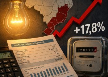 Conta de luz subirá 8,6% em 2026