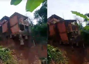 Vídeo mostra exato momento em que casa desaba no Mauazinho