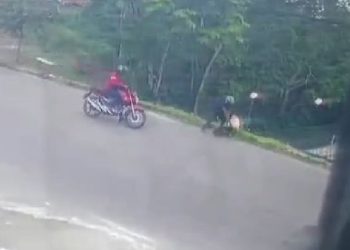 Veja: Após reação de jovem, dupla de assaltantes foge sem levar nada na Cidade Nova
