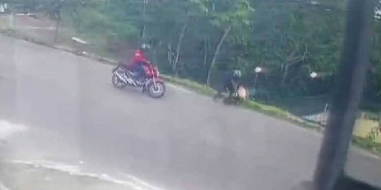 Veja: Após reação de jovem, dupla de assaltantes foge sem levar nada na Cidade Nova