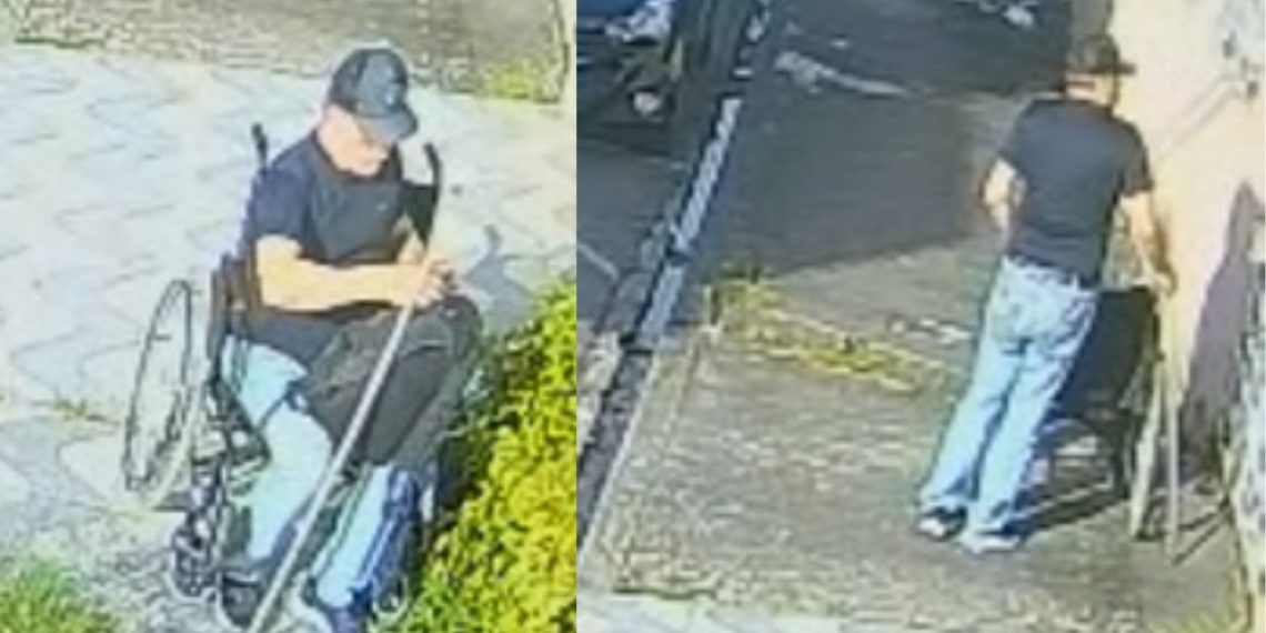 Farsa: Pedinte 'cadeirante' é flagrado andando normalmente no Parque Dez