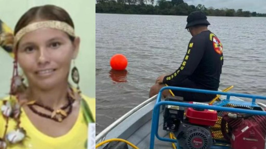 Barco atinge canoa, família cai na água e mulher desaparece no Amazonas