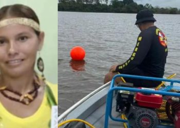 Barco atinge canoa, família cai na água e mulher desaparece no Amazonas