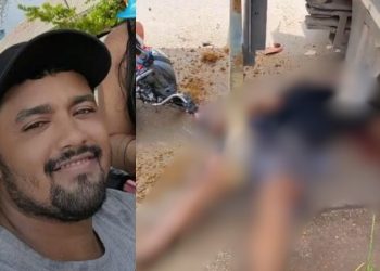 Após bater na traseira de caminhão parado, motociclista morre na AM-070