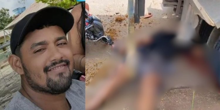 Após bater na traseira de caminhão parado, motociclista morre na AM-070