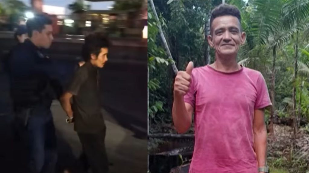 Procurado por matar o pai a terçadadas em Manacapuru é preso dentro do T4
