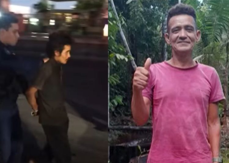 Procurado por matar o pai a terçadadas em Manacapuru é preso dentro do T4
