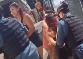 Mãe é presa após sair e deixar os filho em situação precária no Lírio do Vale