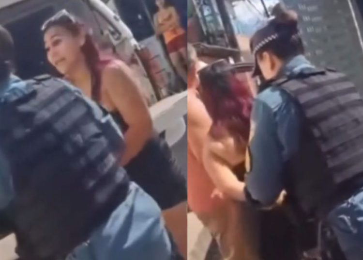 Mãe é presa após sair e deixar os filho em situação precária no Lírio do Vale