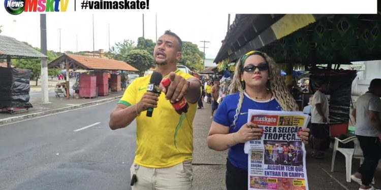 🎉📰 Alegria, informação e o povão ligado! Jornal Maskate dominando o Centro de Manaus!