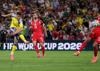 Suécia goleia Tunísia e assume a liderança do Grupo G da Copa