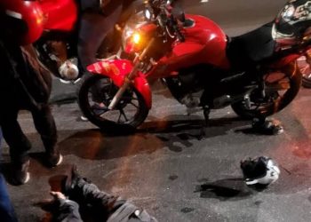 Atropelou motociclista e fugiu sem prestar socorro