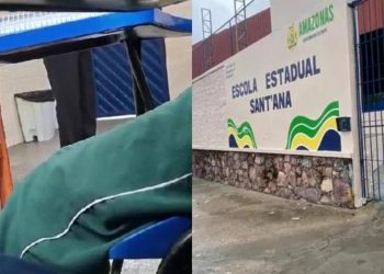 Vídeo mostra pedagoga dizendo que queria atirar na cabeça de pais de alunos em Manaus