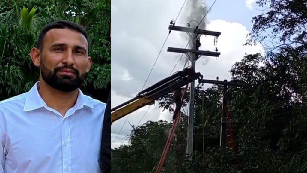Morre trabalhador após descarga elétrica durante manutenção na BR-174