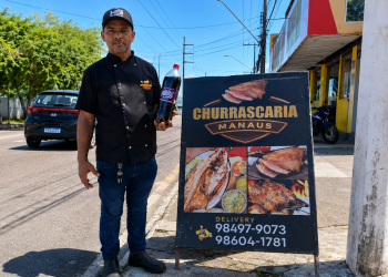 Flesh Uva e Laranja na Churrascaria Manaus
