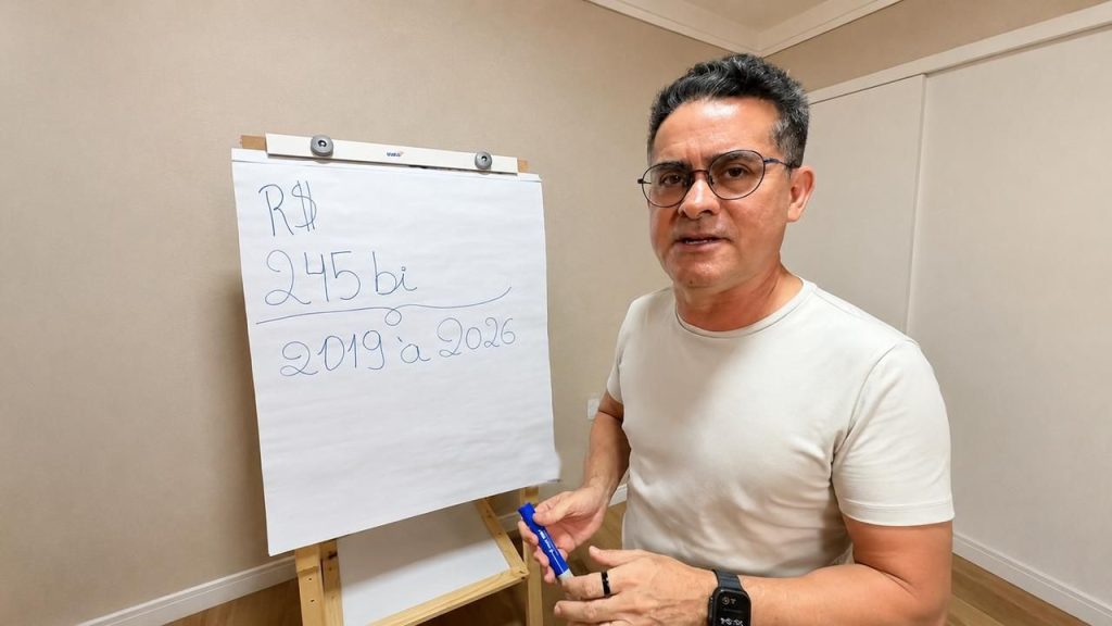 David cobra explicações de empréstimos que poderiam construir 42 mil moradias, 253 hospitais ou 2,3 mil creches no AM