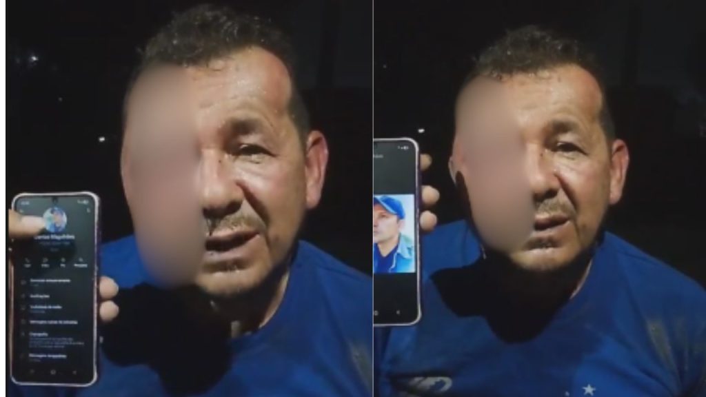 Antes de morrer no Distrito, homem acusa policial em vídeo de 'arrocho'; veja