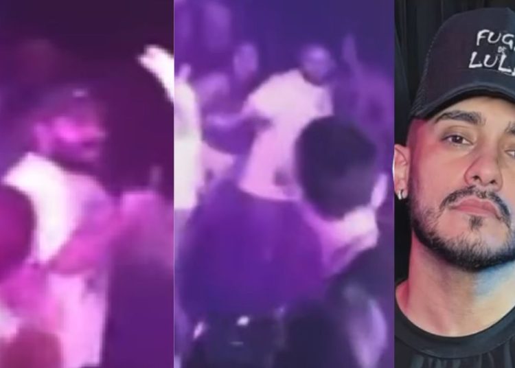 Vídeo mostra cantor trocando socos com técnico de som durante show em Manaus