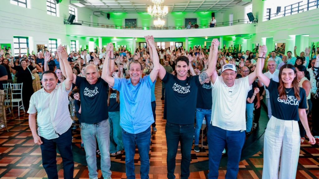 Em lançamento da pré-candidatura de Matheus Garcia, Omar Aziz fala sobre a importância de obras estruturantes para o futuro do Amazonas