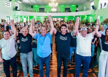 Em lançamento da pré-candidatura de Matheus Garcia, Omar Aziz fala sobre a importância de obras estruturantes para o futuro do Amazonas