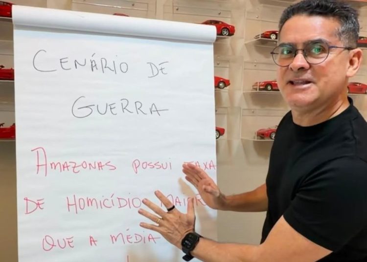 Ataques contra policiais militares expõem a crise da segurança pública no Amazonas, alerta David Almeida