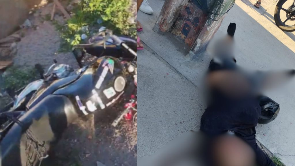Após atropelar mulher na faixa, motociclista morre ao bater contra poste em Manaus