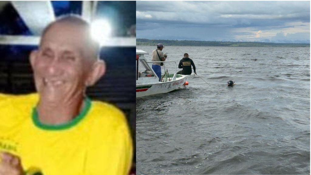 Corpo de idoso desaparecido após naufrágio é encontrado no rio Urubu