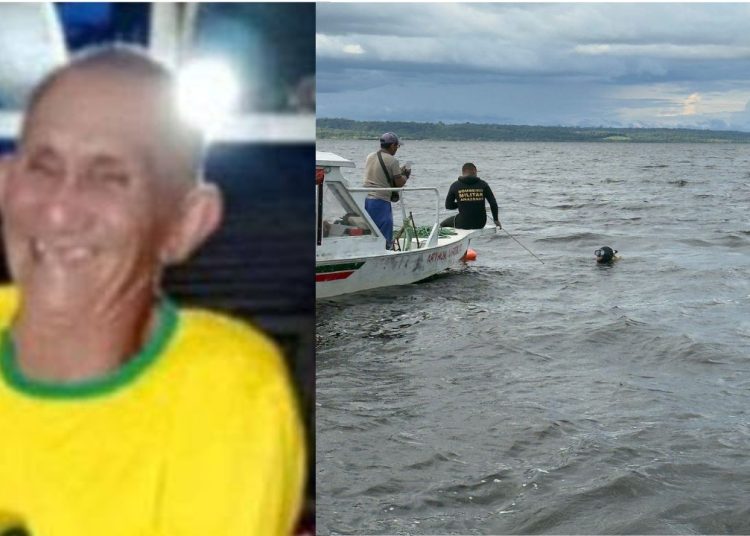 Corpo de idoso desaparecido após naufrágio é encontrado no rio Urubu